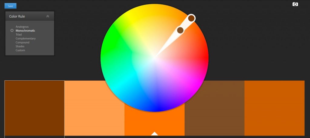 Selection colors Selection colors