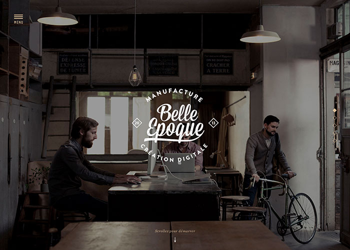 Site agence-belle-epoque.fr typography Site agence-belle-epoque.fr typography