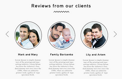 Block of reviews Block of reviews