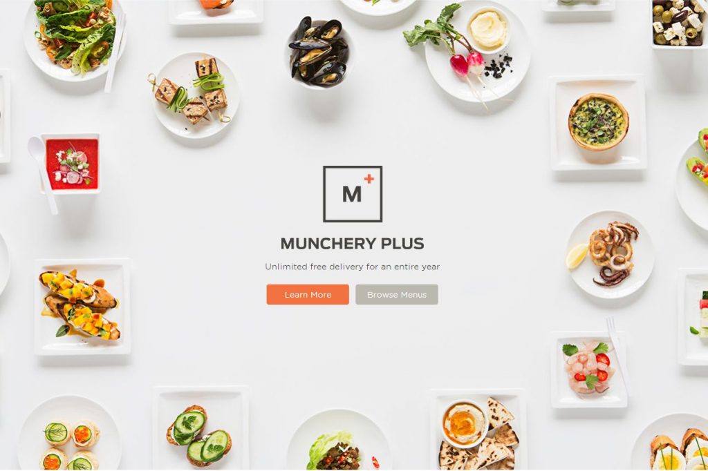 Munchery.com site design Munchery.com site design