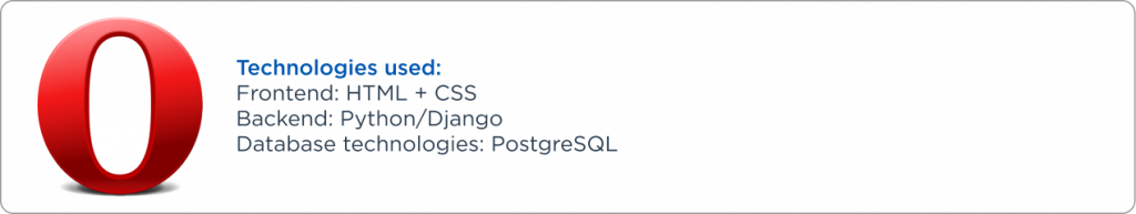 Opera companie that use python/django Opera companie that use python/django