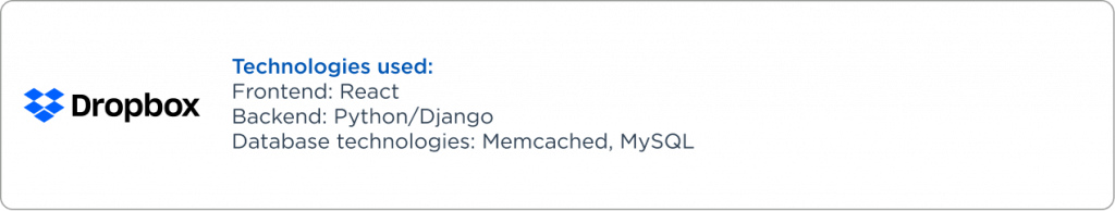 Dropbox companie that use python/django Dropbox companie that use python/django