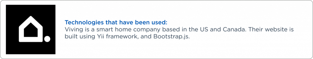 Vivint companie that use the Yii framework Vivint companie that use the Yii framework