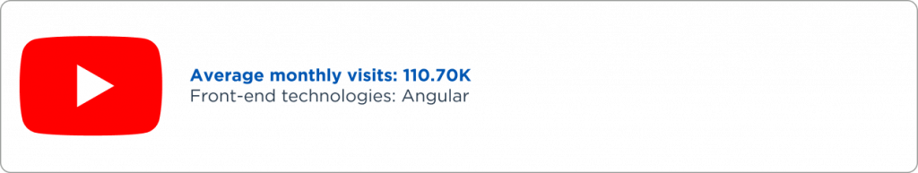 Example of Angular website 6 Example of Angular website 6