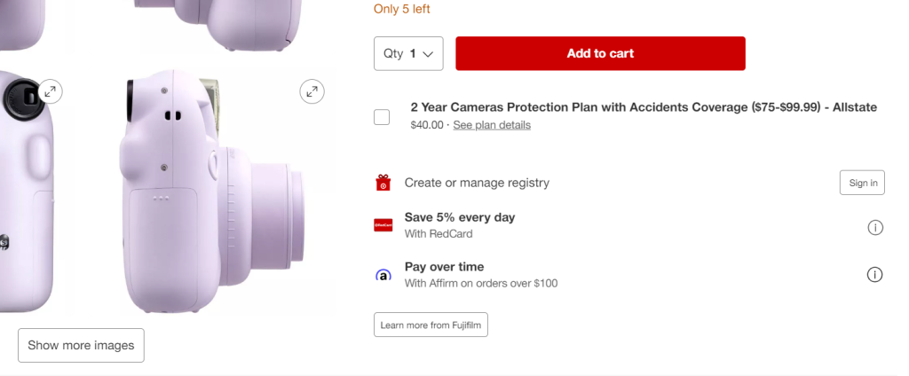 target