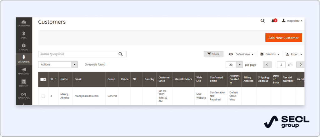 customer management customer management