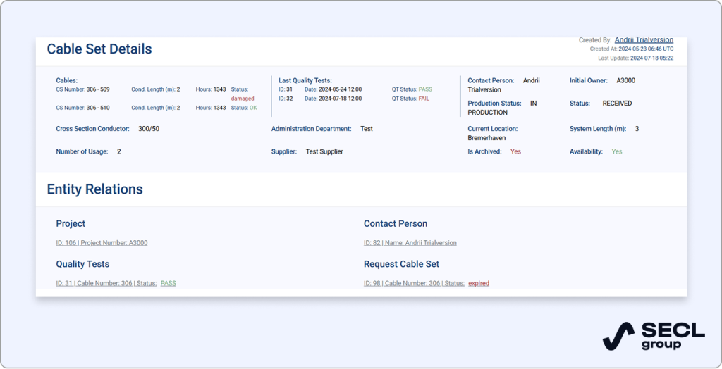 supply chain management software features supply chain management software features